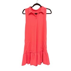 Gottex Womens Golf Tennis‎ Athletic Dress Pink Zip Pockets